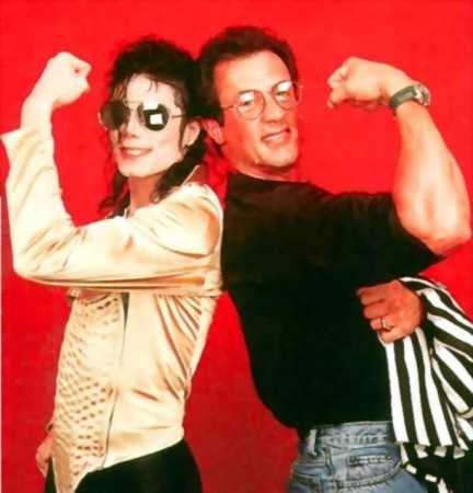 Michaël et S. Stallone